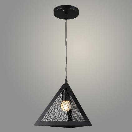 Подвес N5367/1HQ BK черный 1х40W E27 d280 h800, 24